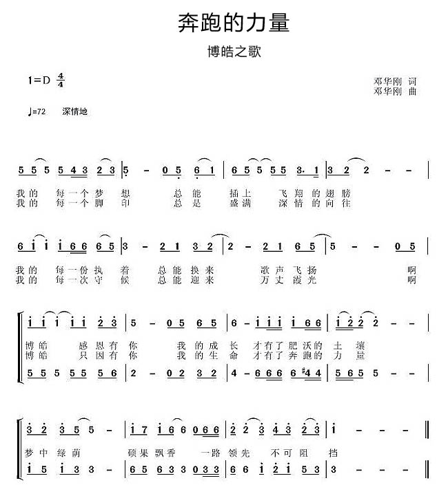 广东博皓企业之歌《奔跑的力量》
