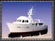 美国华盛顿州莱克史蒂文斯市通用模型公司的加里·伊萨克森制作的74英尺拖网渔船比例模型