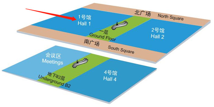 2019年上海复材展广东博皓公司展位位于1号馆B1410