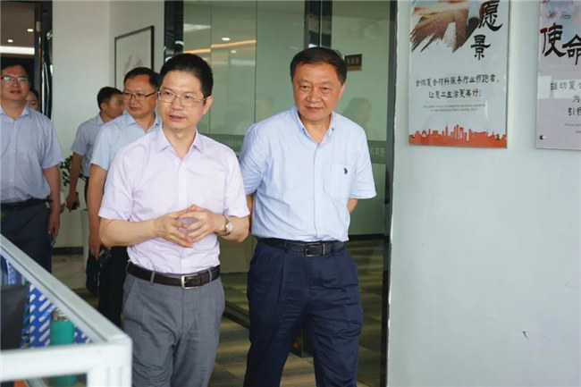 广东博皓喜迎赣州市农业农村局邹建华副局长一行莅临指导  -2