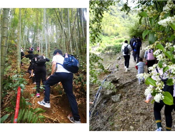 博行天下俱乐部走进从化十登的第二峰-鸡枕山     -4