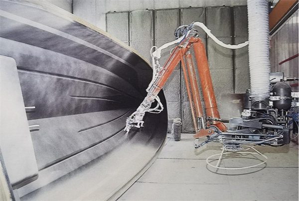 机器人喷射胶衣