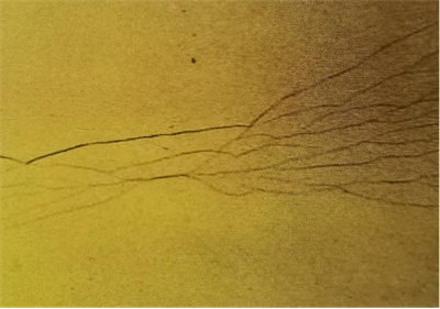 胶衣常见问题--平行裂纹: 过分的弯曲