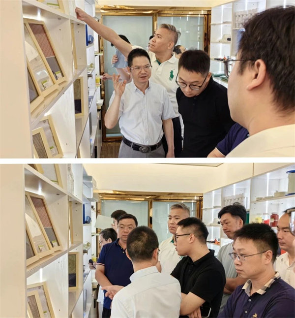 参会人员参观了博皓的产品展览室