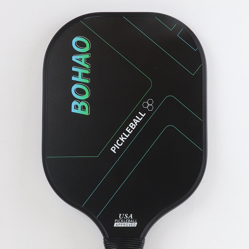 广东博皓供应 新手入门优选匹克球拍 专业训练匹克球拍 Pickleball Paddle 高弹力超轻重量精准控球匹克拍 玻纤/碳纤维匹克球拍    -2
