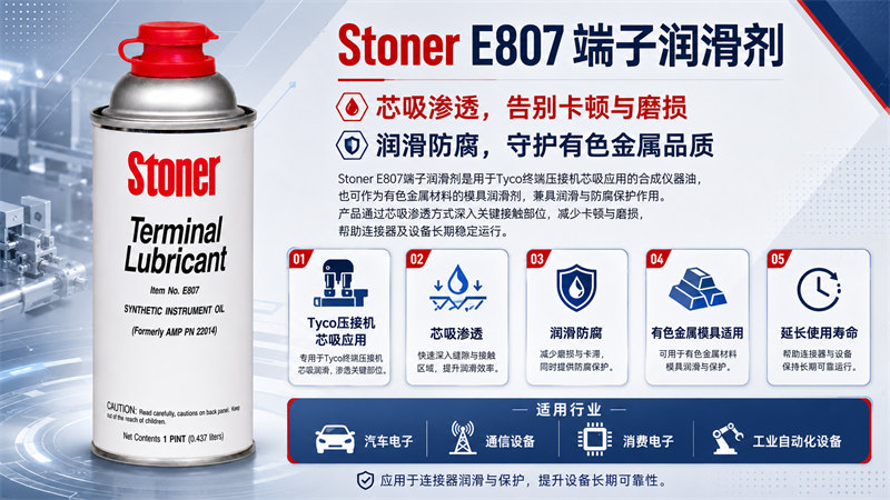 STONER脱模剂E807正品 美国进口脱模剂 有色金属材料模具润滑剂 STONER滚塑/注塑脱模剂中国总代理