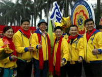 广州博皓复合材料有限公司董事长参加中山慈善万人行活动