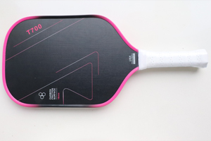 高端赛事竞技匹克球拍 碳纤维铁氟龙磨砂拍匹克球拍Pickleball 体育运动专业品质全碳纤匹克球拍