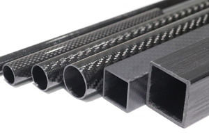 航空航天用高模量碳纤维管多尺寸规格 纯黑/彩色电镀/芳纶混纺碳纤维方管可定制