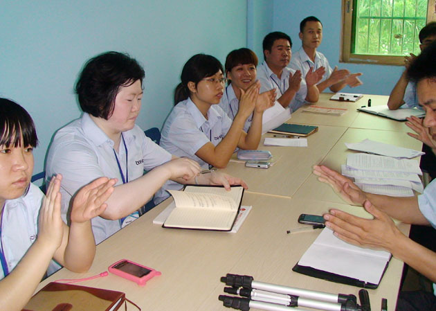 广州博皓复合材料有限公司5月份表彰会