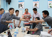 广州博皓第一期玻璃钢模具操作培训班