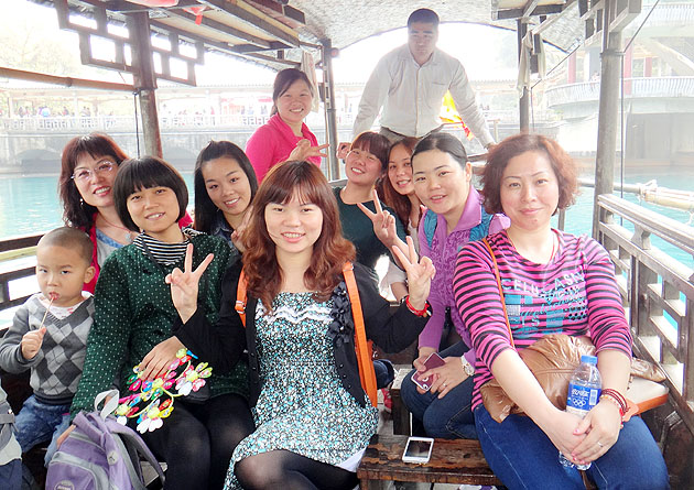 广州博皓晨会PK二等奖美女们肇庆鼎湖山一日游