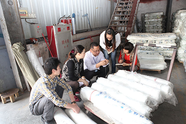 广州博皓采购部及新业务员玻璃纤维布产品知识培训