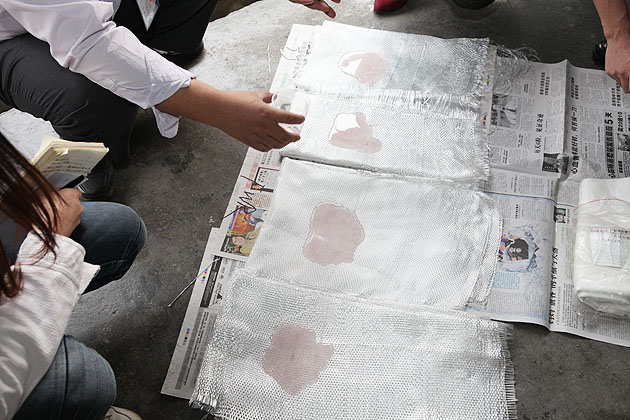 广州博皓采购部及新业务员玻璃纤维布产品知识培训