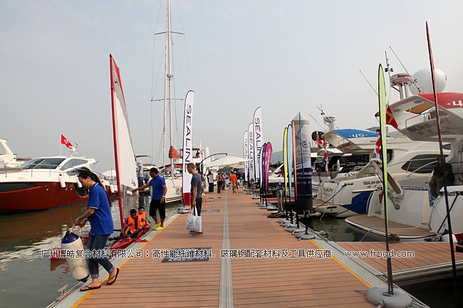 广州博皓拍摄Yacht CN 2013广州南沙湾国际游艇博览会