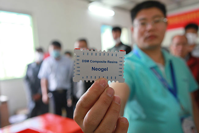 广州博皓复合材料有限公司玻璃钢模具操作培训班第3期第1天（谭永枝主讲）