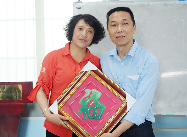 广州博皓玻璃钢模具制作培训班第五期毕业送福字篇