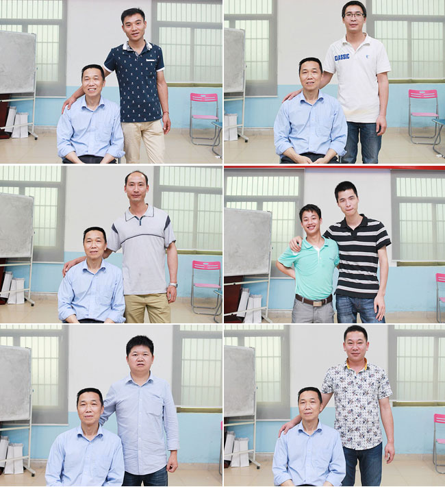 广州博皓玻璃钢模具制作培训班第五期毕业学员合影