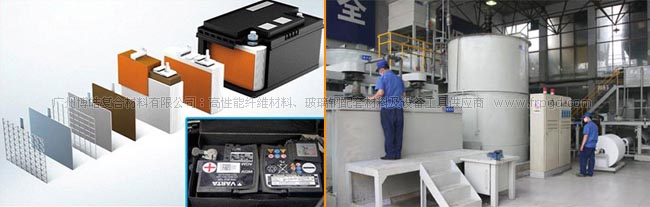 应用于蓄电池的超细玻璃纤维隔板的结构和特性