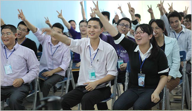 博皓员工朝气蓬勃