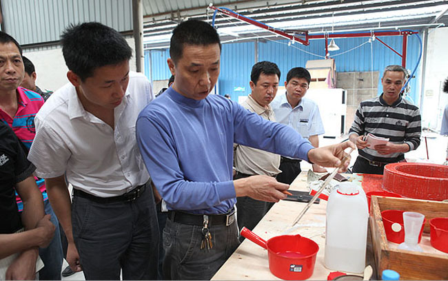 谭永枝老师指导培训