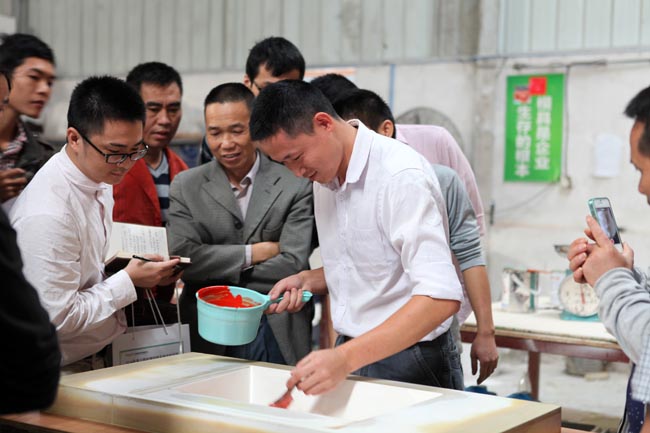 广州博皓复合材料有限公司第六期玻璃钢模具操作培训班