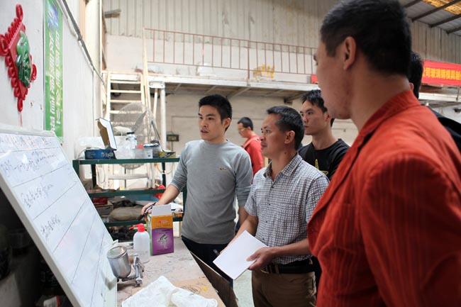 广州博皓复合材料有限公司第六期玻璃钢模具操作培训班