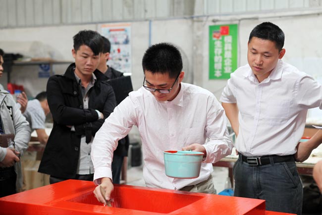 广州博皓复合材料有限公司第六期玻璃钢模具操作培训班