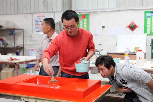 广州博皓复合材料有限公司第六期玻璃钢模具操作培训班