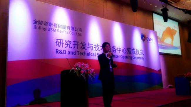 金陵帝斯曼树脂有限公司总经理高歌