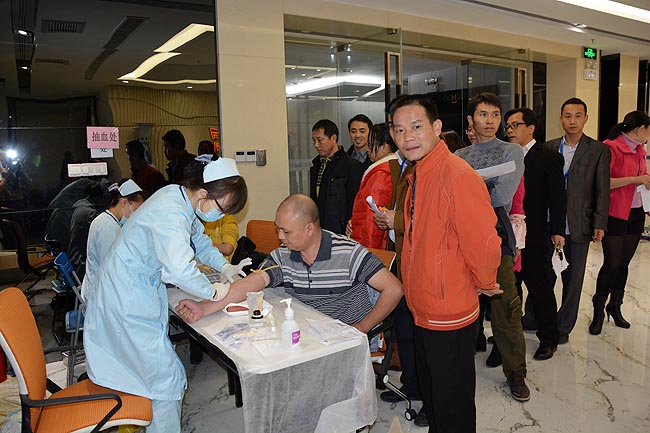 广州博皓复合材料有限公司为员工安排免费体检