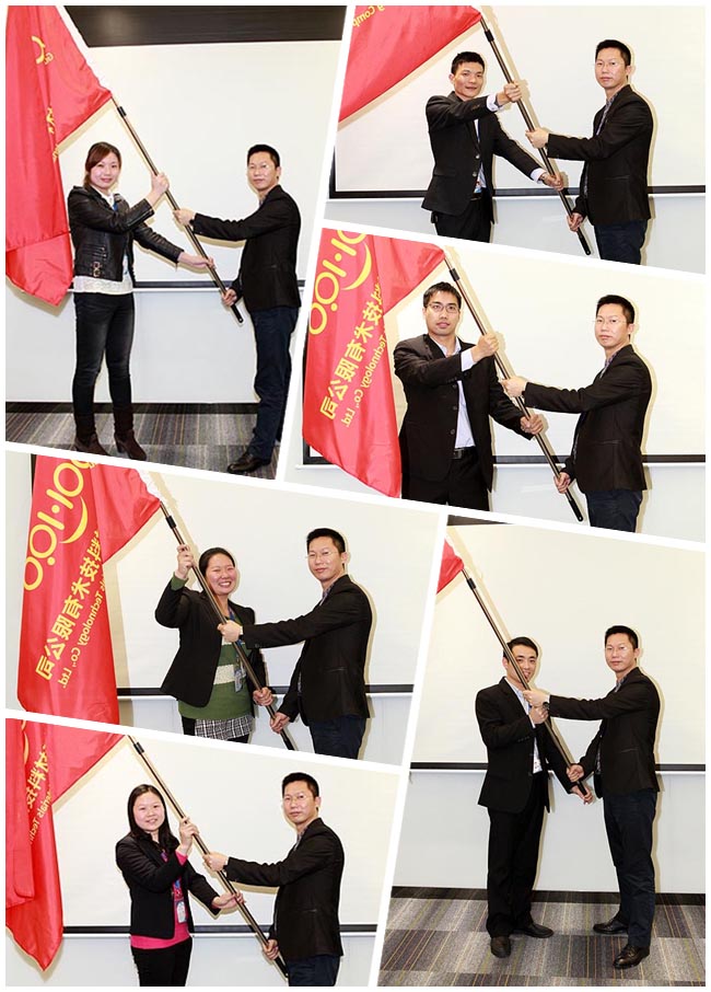 广州博皓复合材料有限公司2014年会班委换届选举（支部建在连队上）