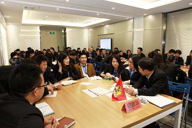 广州博皓复合材料有限公司2014年会班委换届选举（支部建在连队上）