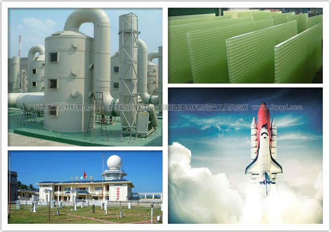 玻璃钢的特性决定了它的应用行业