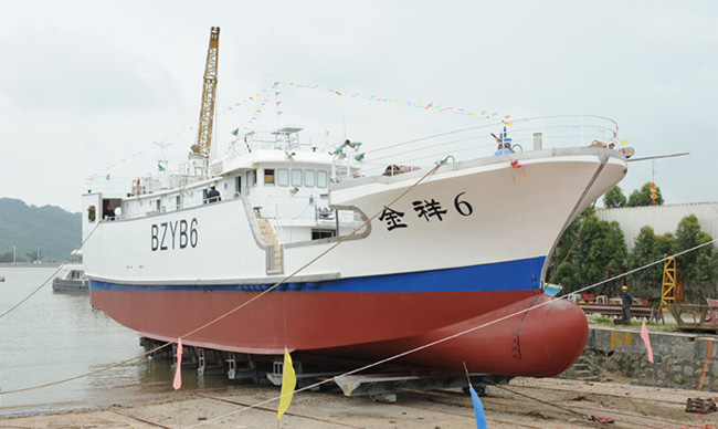 玻璃钢远洋渔船