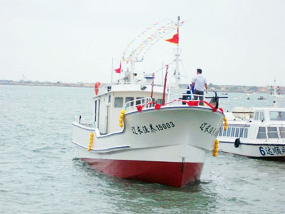 玻璃钢养殖渔船