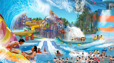 水上乐园嗨翻天