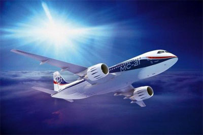 MS-21客机机体结构复合材料用量达到了40％