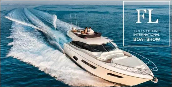 美洲首秀游艇 FERRETTI YACHTS 550