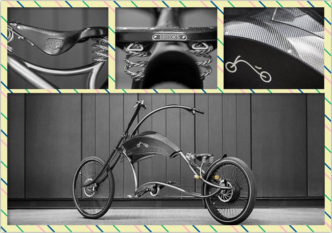 超拉风的碳纤维电动自行车！秒杀哈雷摩托！