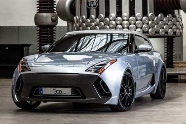 InEco电动车的复合材料用料比例高达57%