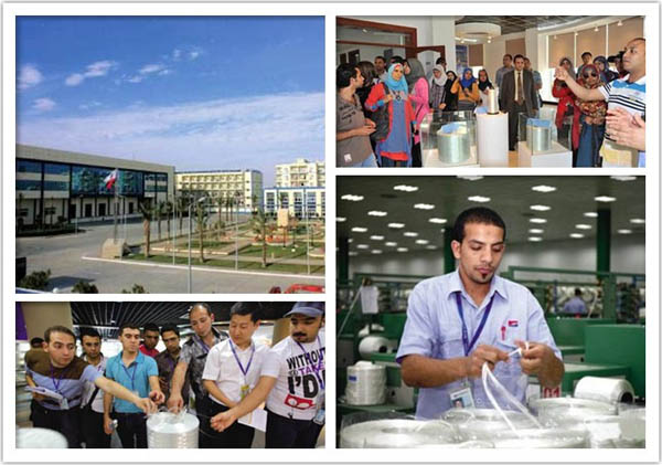 中国玻纤企业扎根埃及 填补了北非玻纤制造业的空白