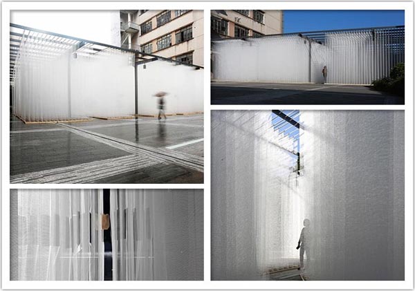 庭院里的玻璃纤维迷宫：感受别样的&ldquo;朦胧&rdquo;美！