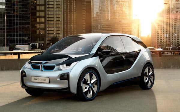 宝马i3大量应用了碳纤维复合材料