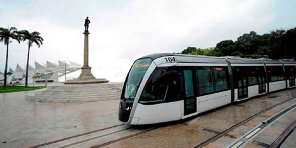 里约奥运会使用复合材料有轨电车大大提升运载能力